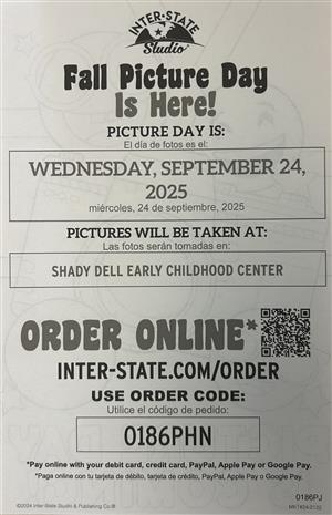 Picture Day September 24th